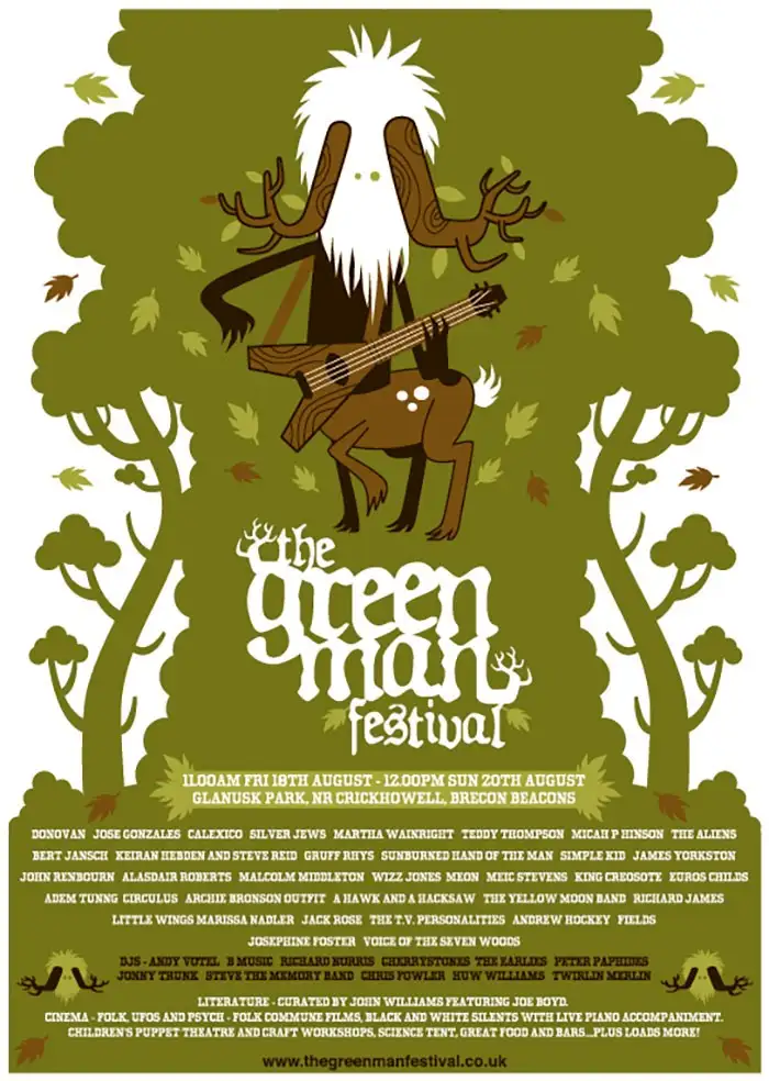 Green Man Festival 2006 poster